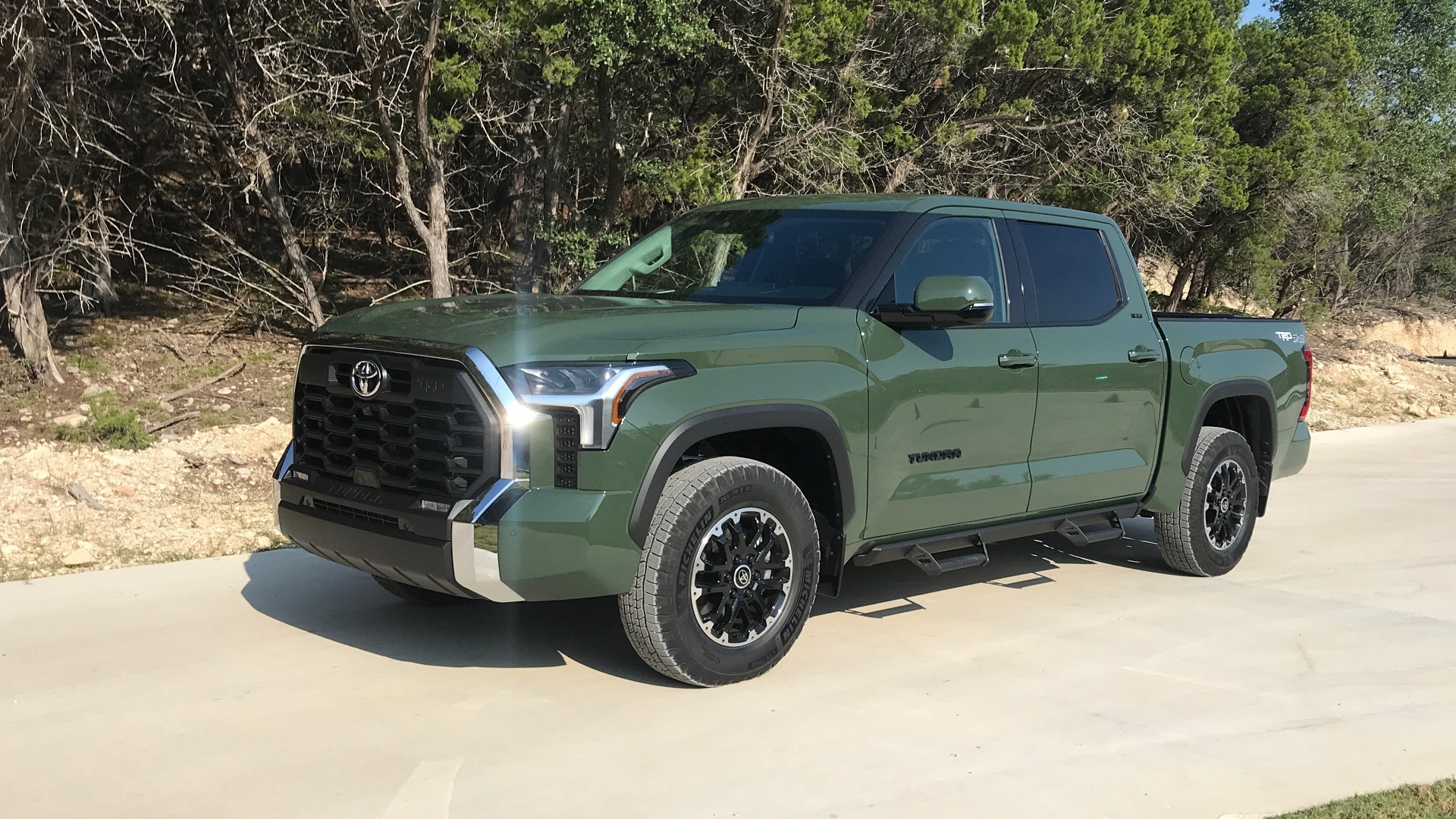 Driving The All-new 2022 Toyota Tundra Across The Texas Plains 